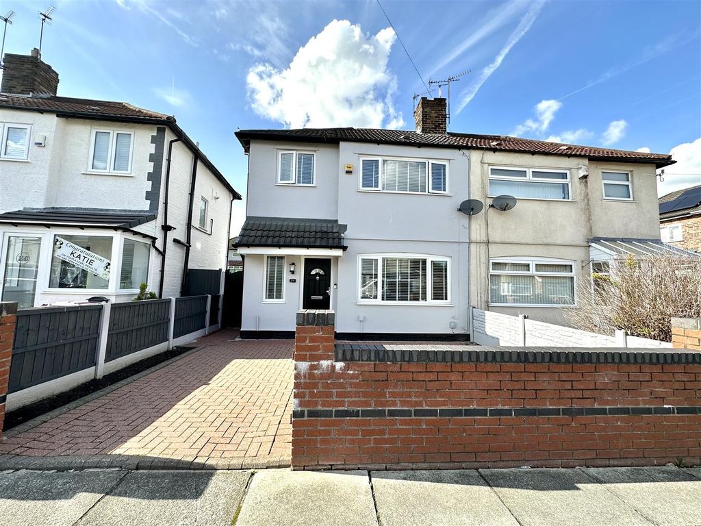 3 bed semi-detached house for sale in Reva Road, Knotty Ash, Liverpool L14, £220,000