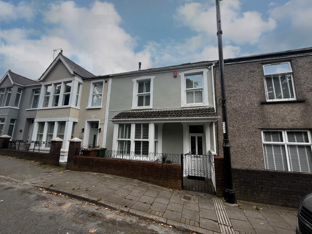 3 bed terraced house for sale in High Street, Rhymney NP22, £185,000