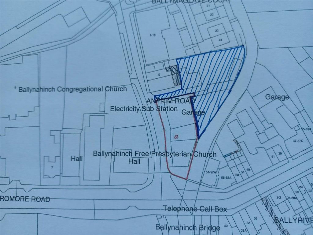 Land for sale in Antrim Road, Ballynahinch BT24, £150,000