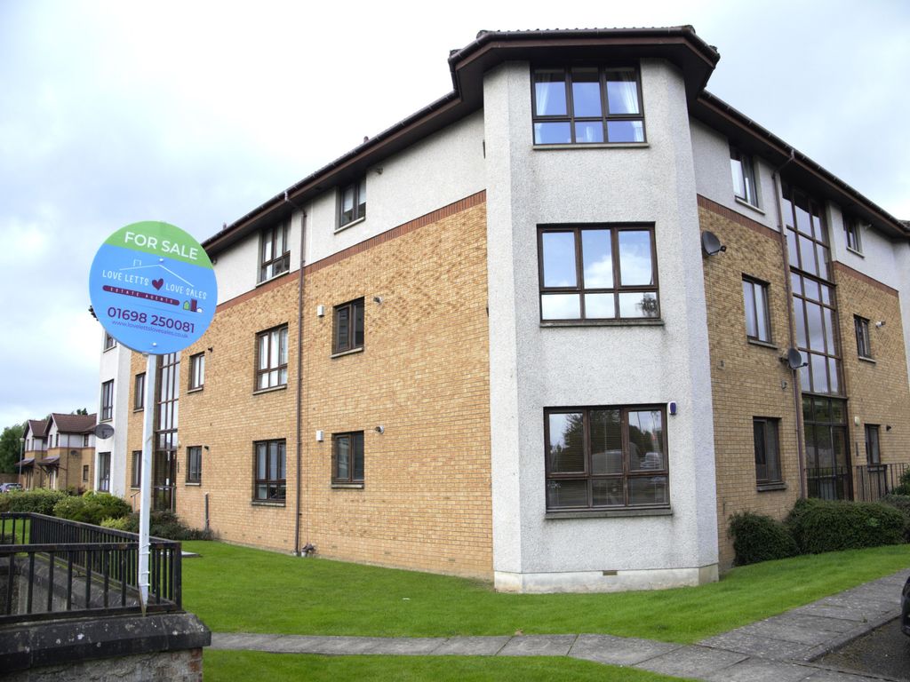 1 bed flat for sale in Elison Court, Motherwell, Lanarkshire ML1, £75,000