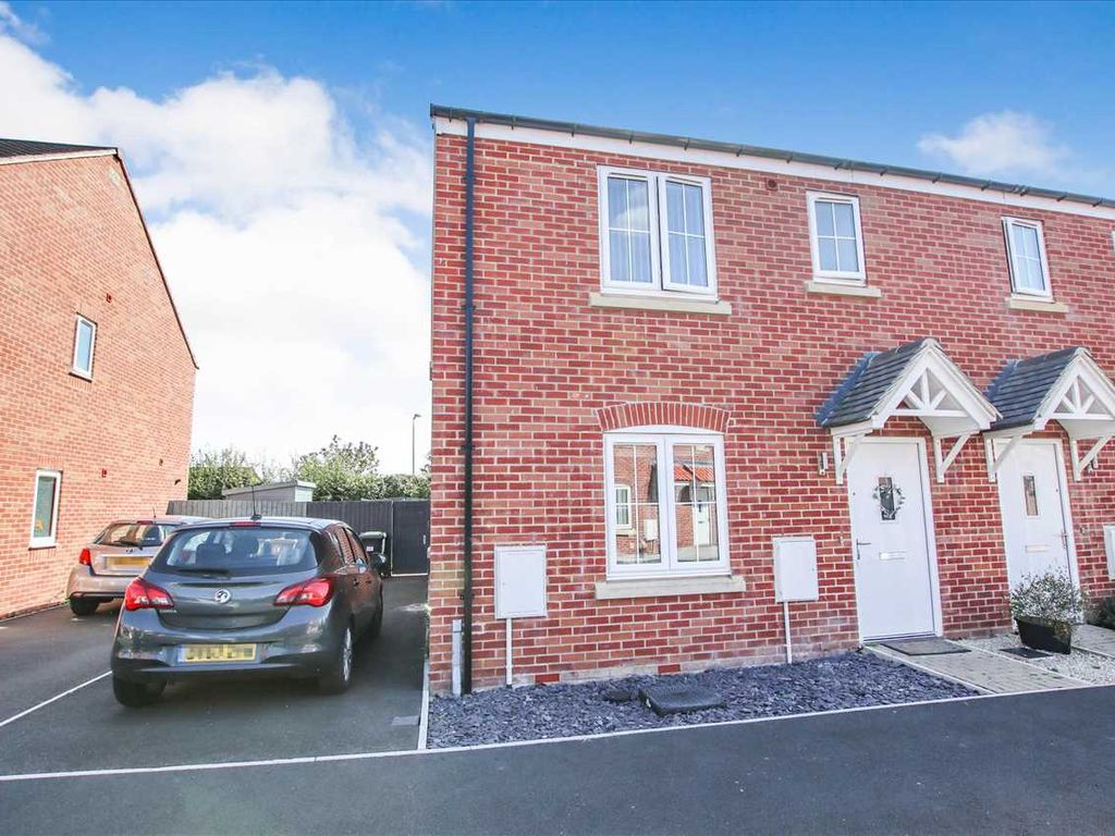 3 bed semi-detached house for sale in Rushfield Way, Branston, Lincoln LN4, £75,000