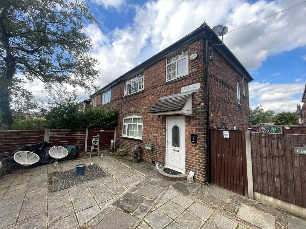 3 bed semi-detached house for sale in Arbor Avenue, Burnage, Manchester M19, £255,000