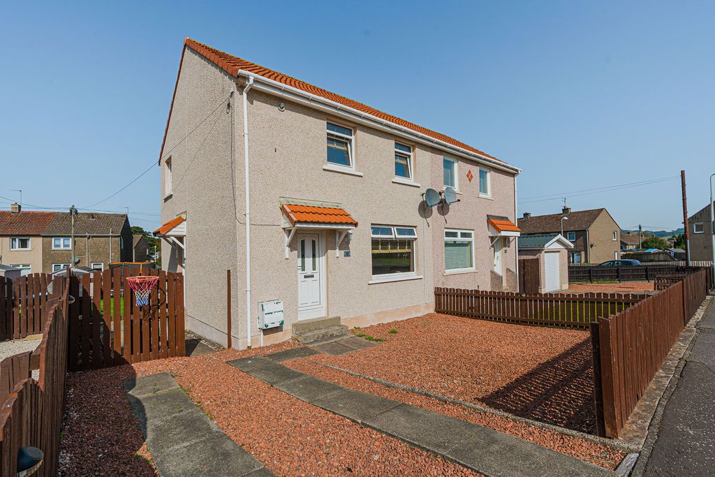 2 bed semi-detached house for sale in Hardhill Drive, Bathgate EH48, £143,000