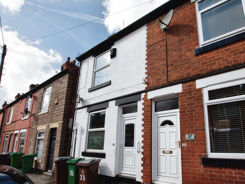 2 bed end terrace house for sale in Fox Grove, Old Basford, Nottingham NG5, £135,000
