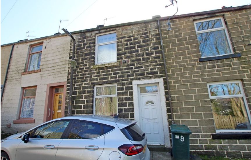 2 bed terraced house for sale in Brunswick Terrace, Bacup OL13, £74,950