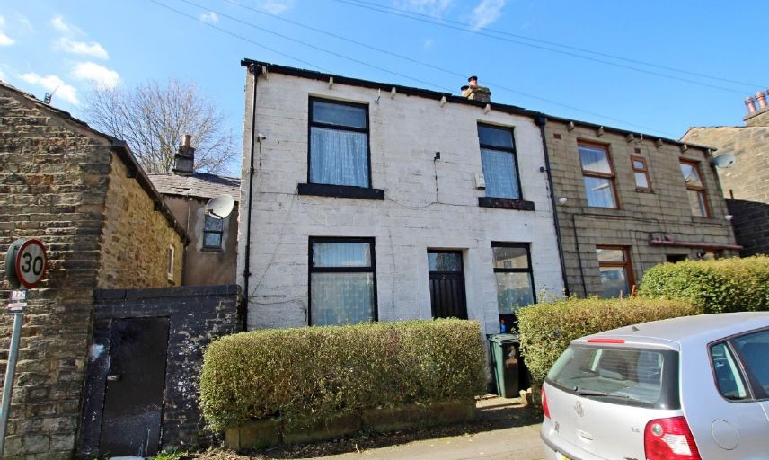 2 bed end terrace house for sale in Huttock End Lane, Bacup OL13, £59,950