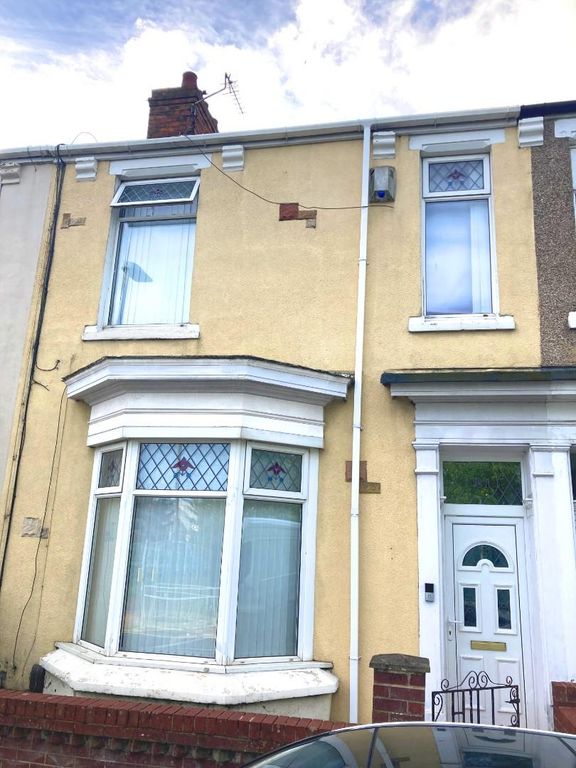 3 bed terraced house for sale in Chester Road, Hartlepool TS26, £95,000