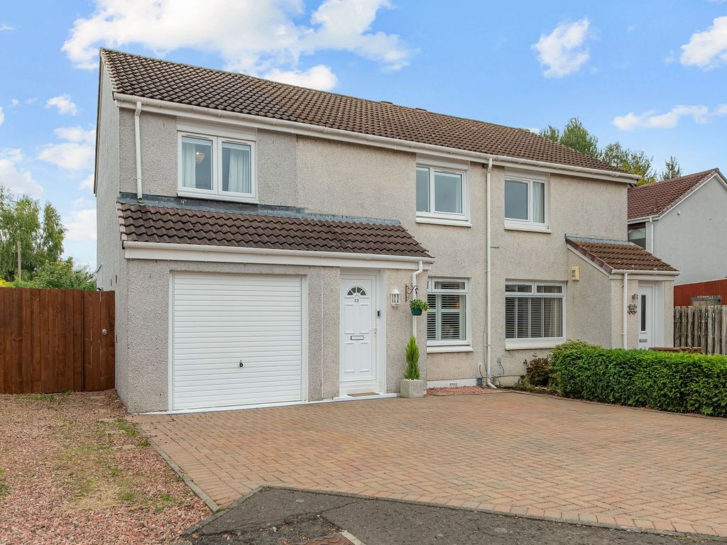 3 bed semi-detached house for sale in Lennox Gardens, Linlithgow EH49, £305,000