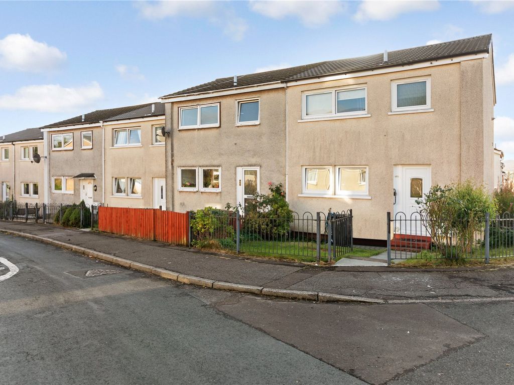 2 bed terraced house for sale in Pappert, Bonhill, Alexandria, West Dunbartonshire G83, £76,000