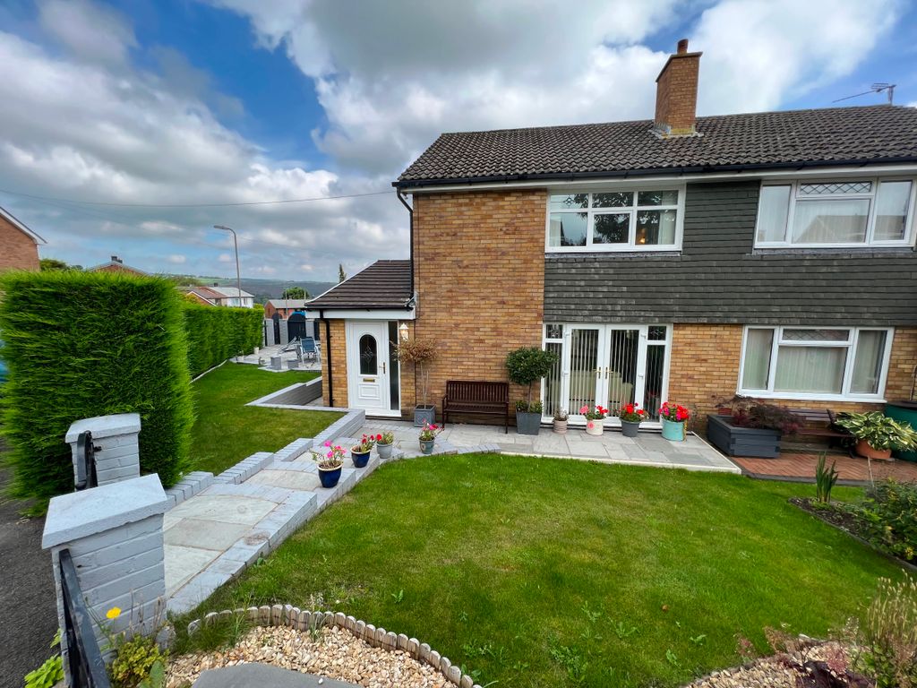 3 bed semi-detached house for sale in Fairways, Bargoed CF81, £239,950