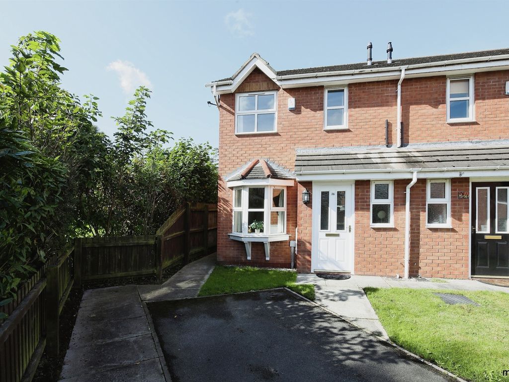 2 bed end terrace house for sale in Hollybank Close, Winnington, Northwich CW8, £175,000