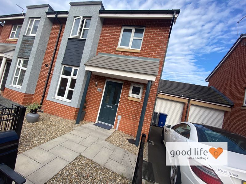 3 bed semi-detached house for sale in Lynwood Way, South Shields NE34, £220,000