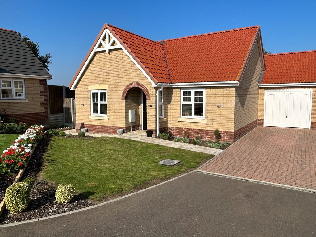 2 bed bungalow for sale in Anvil Way, Combs, Stowmarket IP14, £325,000