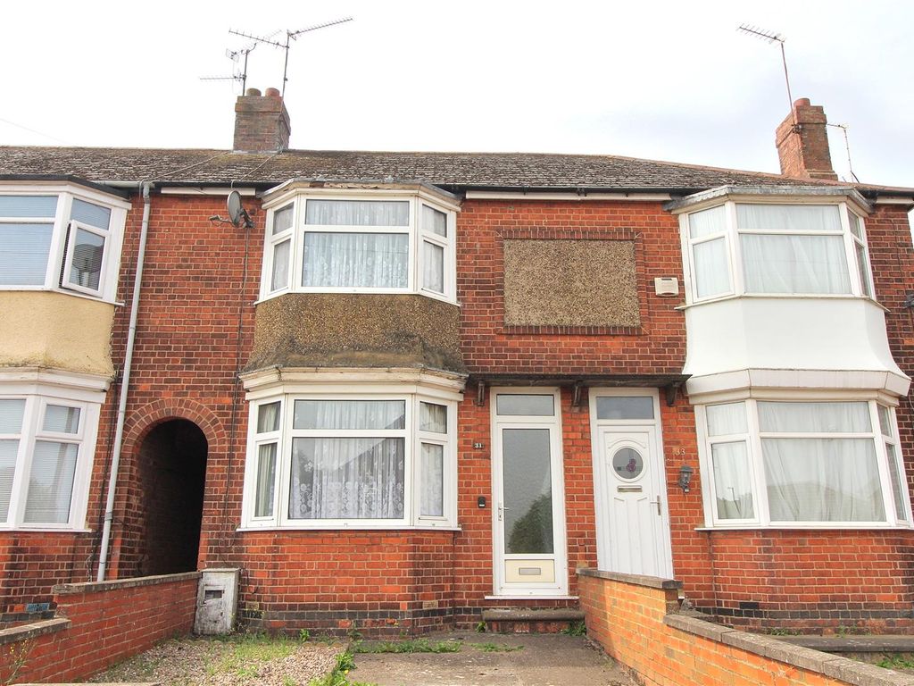 2 bed terraced house for sale in Hillside Road, Wellingborough NN8, £190,000
