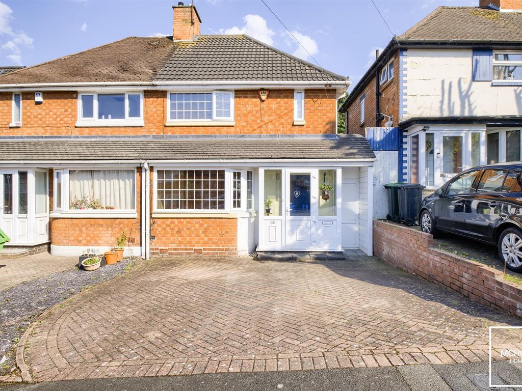3 bed semi-detached house for sale in Barston Road, Oldbury B68, £225,000