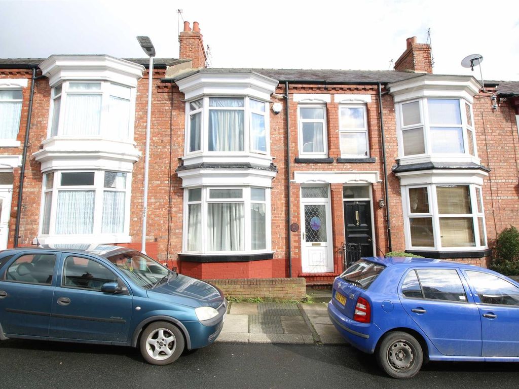 4 bed terraced house for sale in Clifton Road, Darlington DL1, £119,500