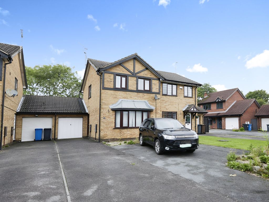 3 bed semi-detached house for sale in Swift Close, Mickleover, Derby, Derbyshire DE3, £220,000