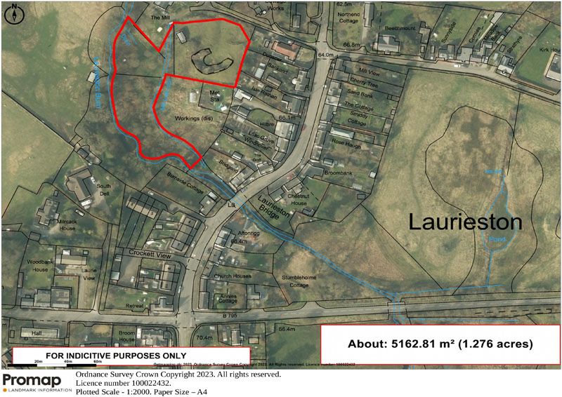 Land for sale in Land At Laurieston, Castle Douglas DG7, £100,000