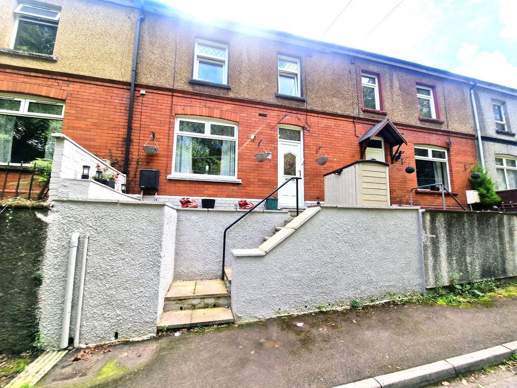 2 bed terraced house for sale in Wood View, Newport NP11, £165,000