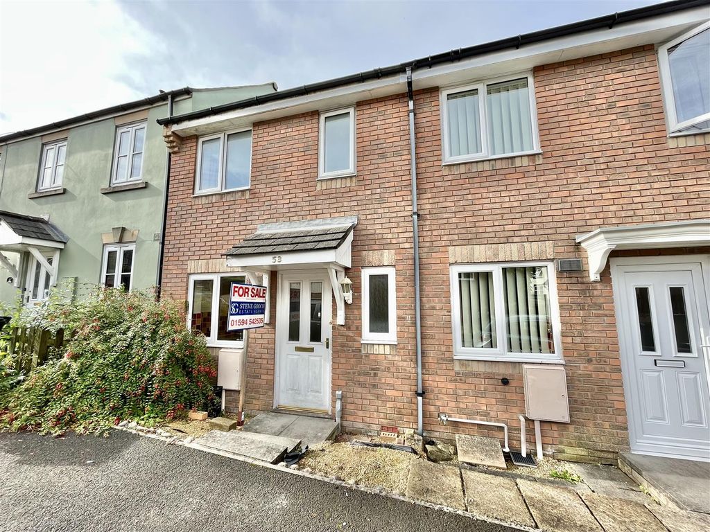 2 bed terraced house for sale in Colliers Field, Cinderford GL14, £185,000