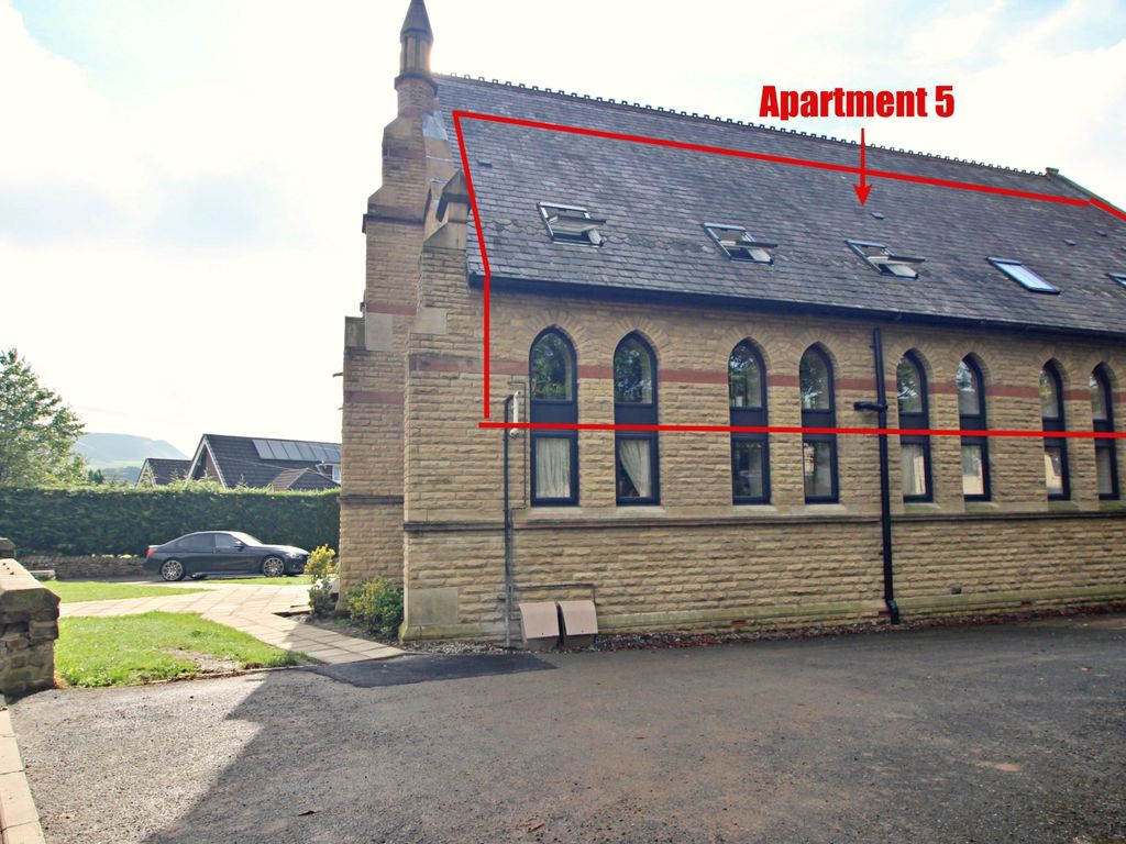 2 bed flat for sale in 5 The Chapel Rochdale Road, Edenfield, Ramsbottom, Bury BL0, £215,000
