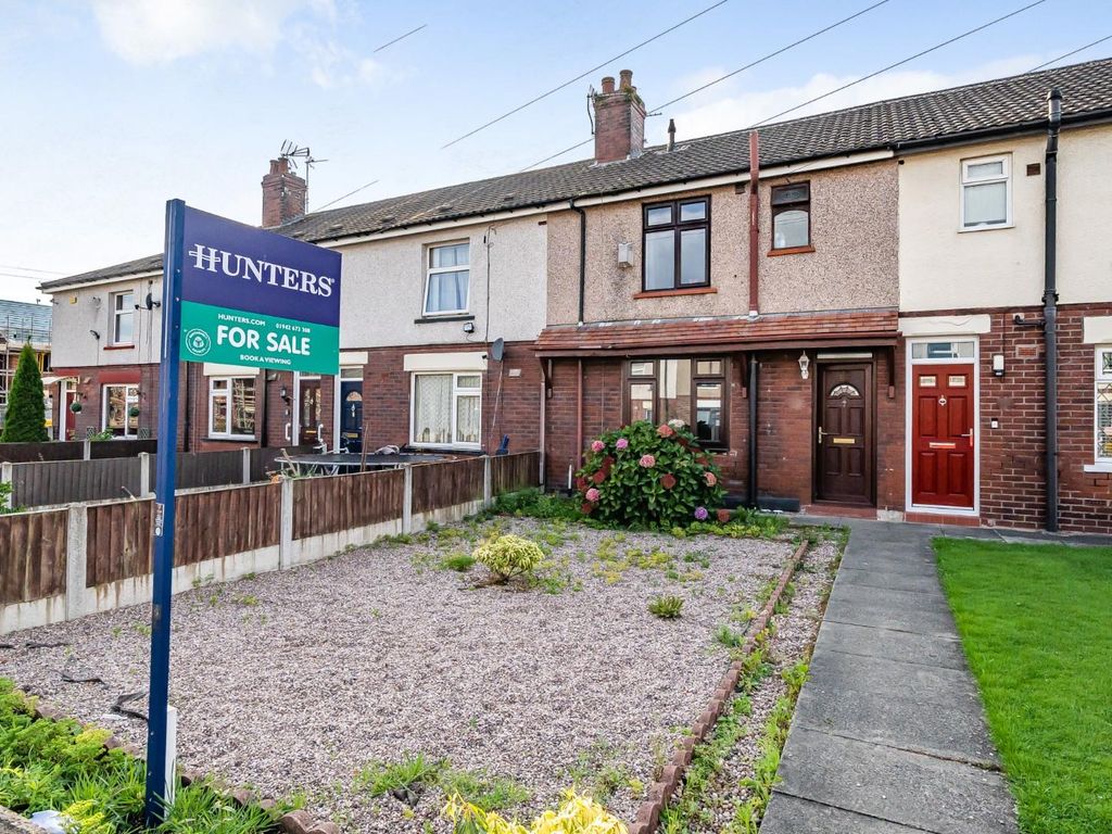 3 bed terraced house for sale in Henry Street, Leigh WN7, £125,000