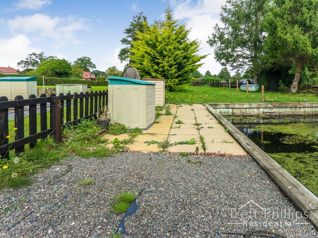 Land for sale in Tylers Cut Dilham, Dilham Marina North Walsham, Norfolk NR28, £45,000