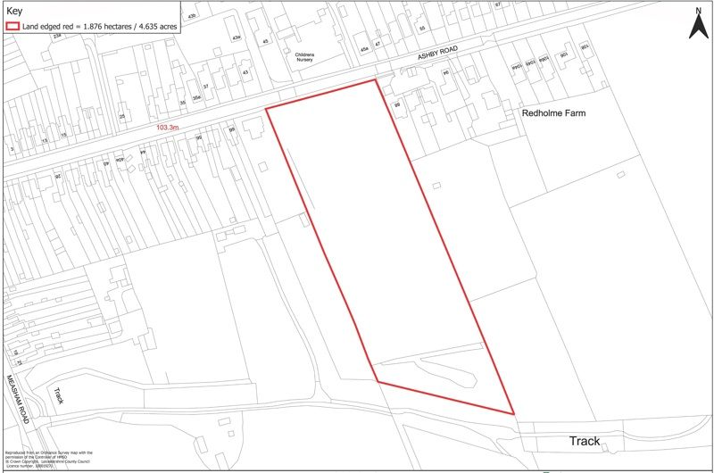 Land for sale in Former Primary School Playing Field, Ashby Road, Donisthorpe, Leicestershire DE12, Non quoting