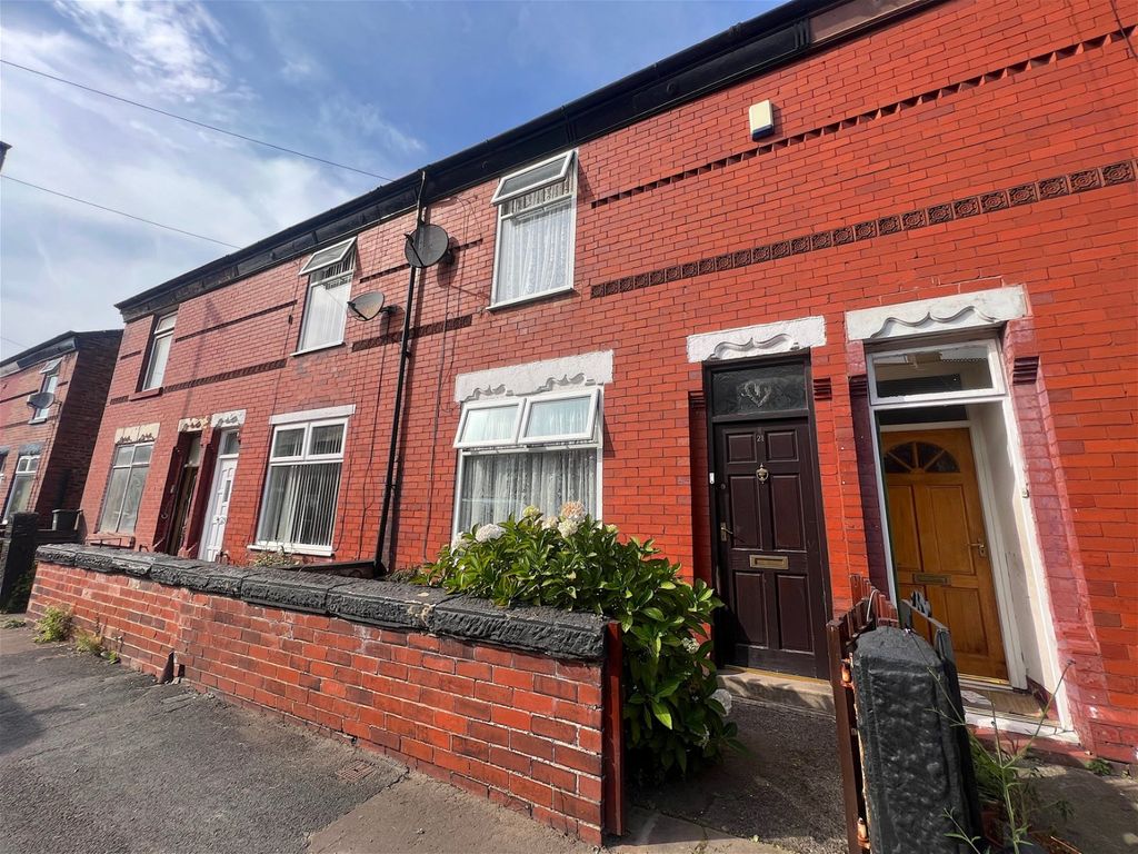 2 bed terraced house for sale in Greening Road, Manchester M19, £230,000