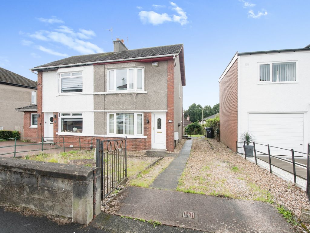 2 bed semi-detached house for sale in Newtyle Road, Paisley PA1, £210,000