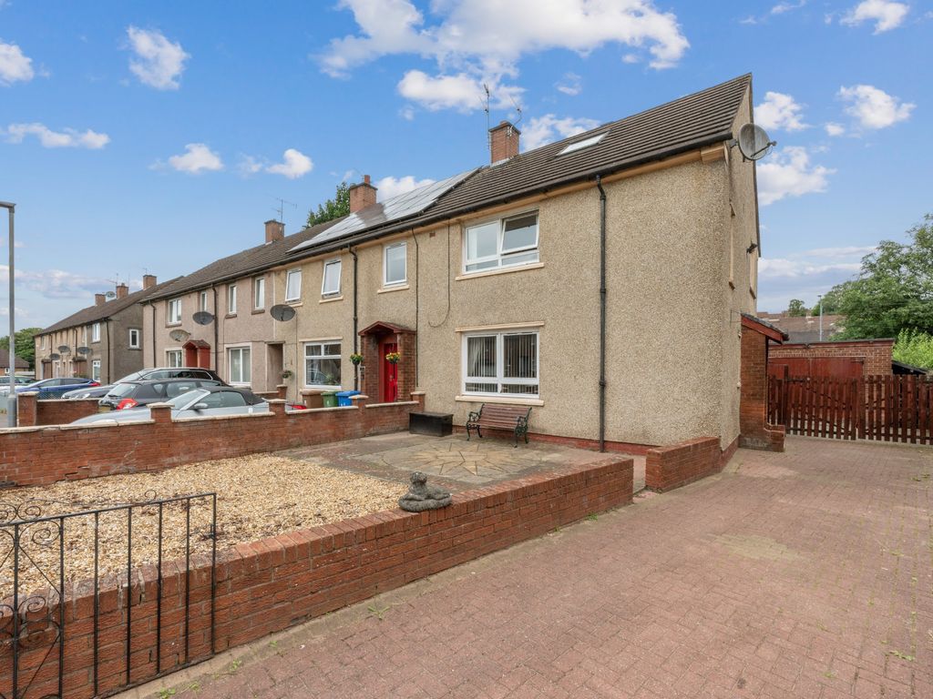3 bed end terrace house for sale in Northwood Road, Tullibody, Alloa FK10, £146,000