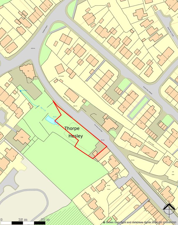 Land for sale in Land At Brook Hill, Thorpe Hesley, Rotherham S61, £300,000
