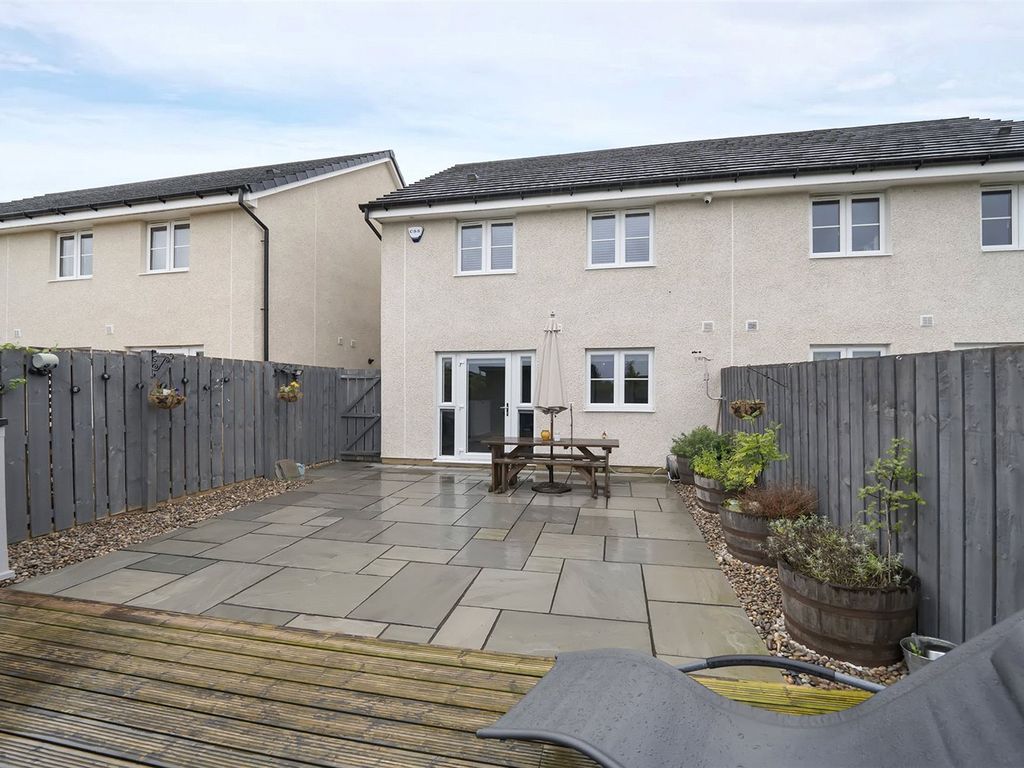 3 bed semi-detached house for sale in Asher Street, Highland Gate, Stirling FK8, £219,000