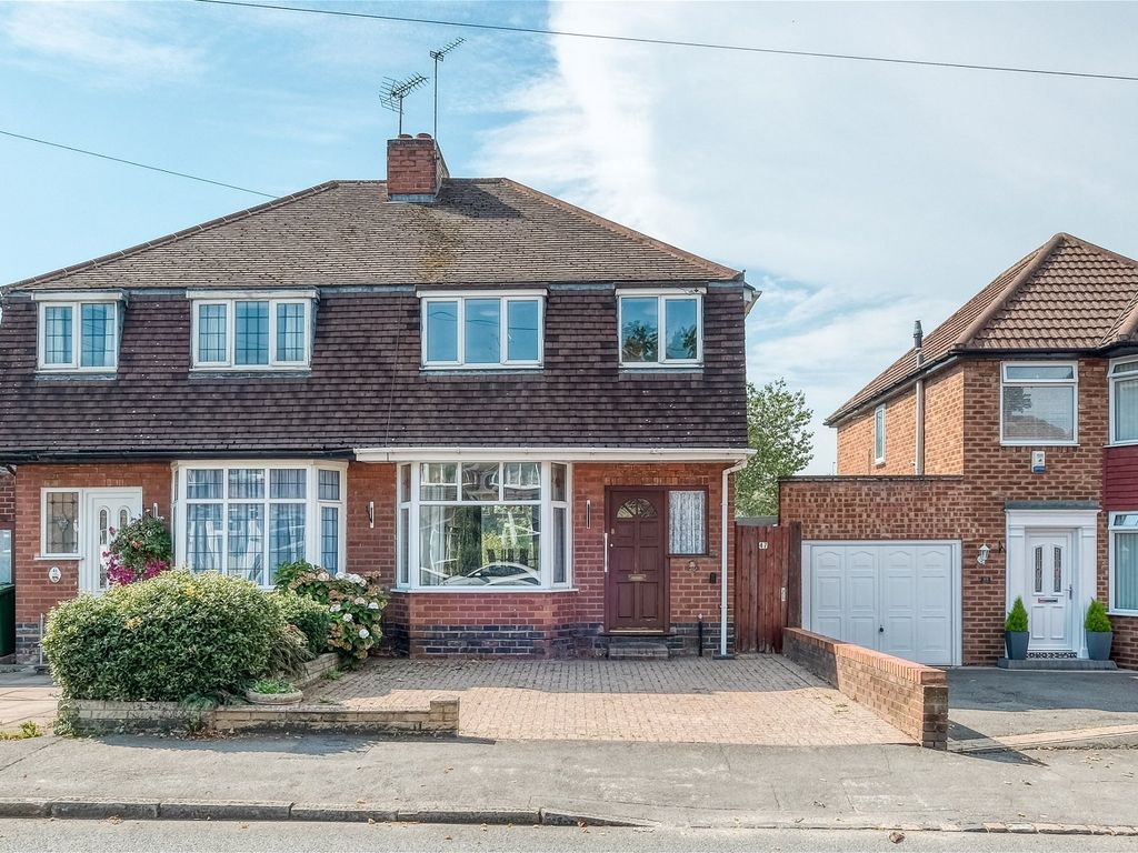 3 bed semi-detached house for sale in Hurdis Road, Shirley, Solihull B90, £300,000