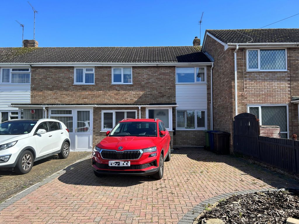 3 bed terraced house for sale in Stanford Road, Northway, Tewkesbury GL20, £285,000