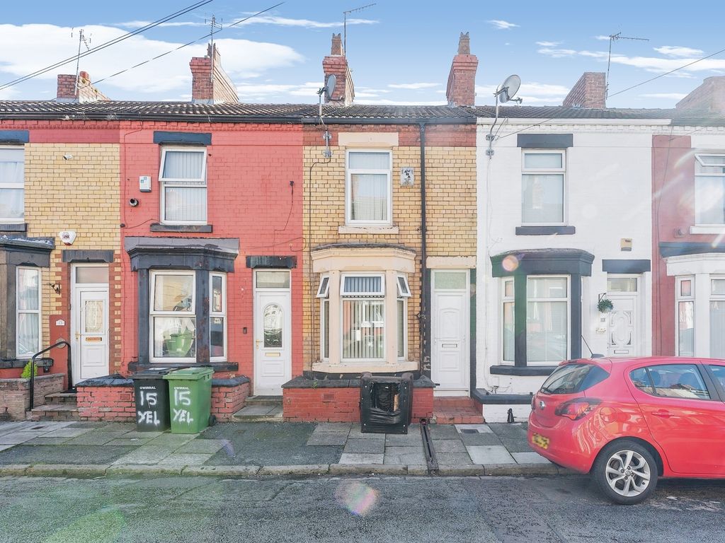 2 bed terraced house for sale in Yelverton Road, Tranmere, Birkenhead CH42, £85,000