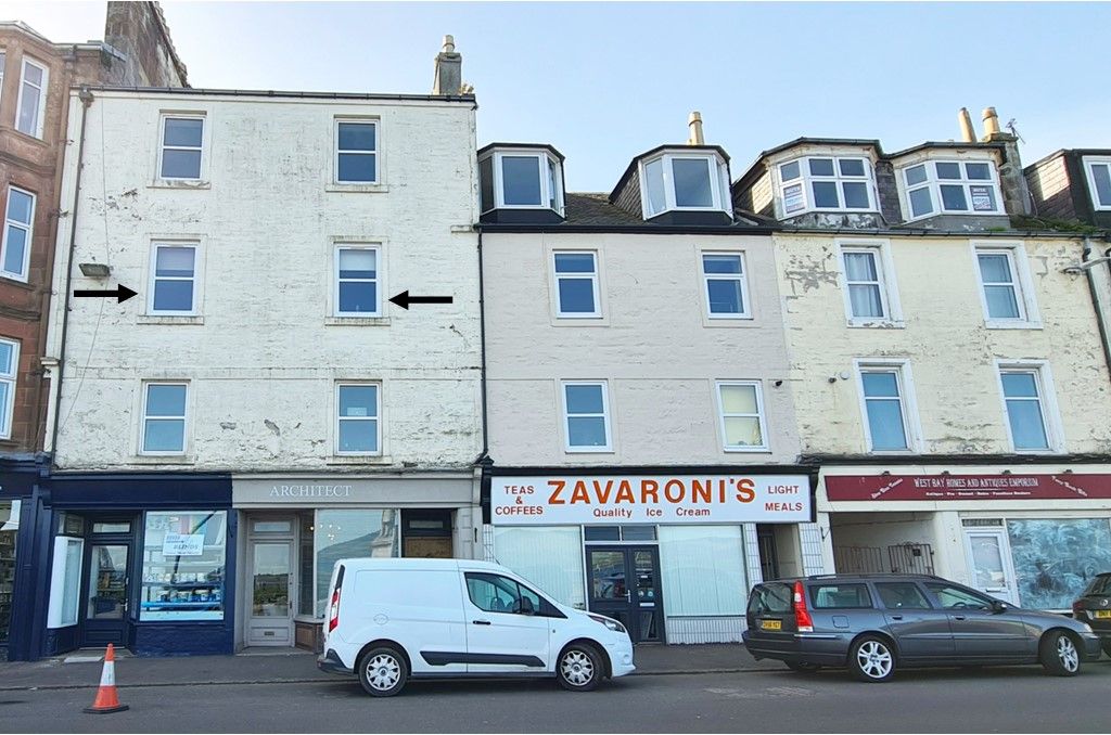 2 bed flat for sale in Argyle Street, Isle Of Bute PA20, £70,000