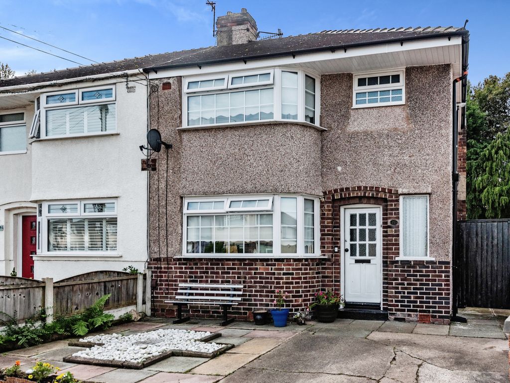 3 bed semi-detached house for sale in Mostyn Avenue, Aintree Village, Liverpool, Merseyside L10, £220,000