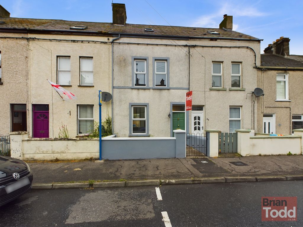 4 bed terraced house for sale in Bay Road, Larne BT40, £99,950