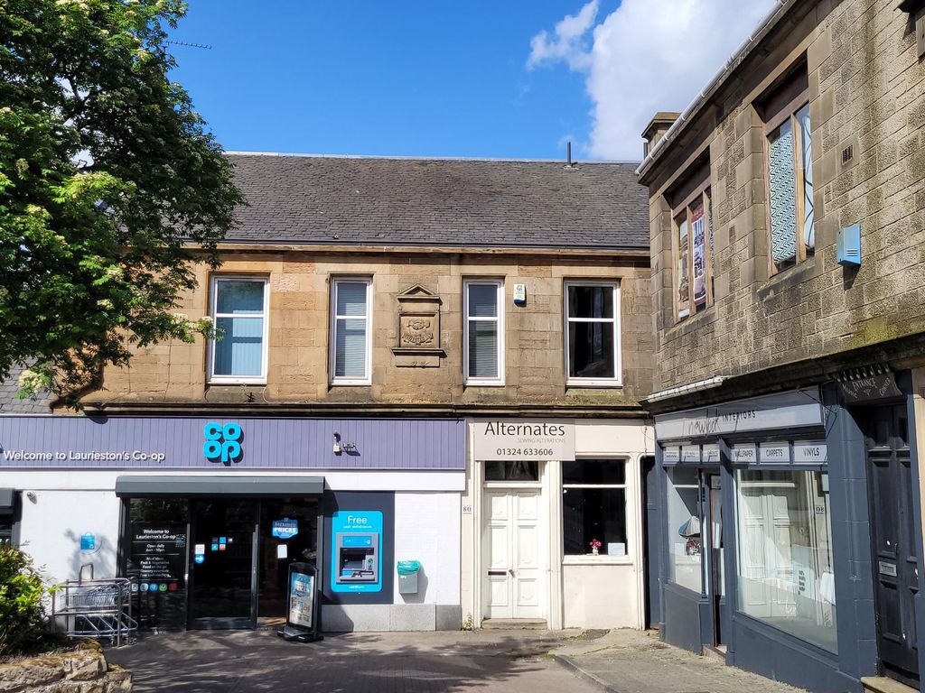 Office for sale in 80 Mary Street, Laurieston FK2, £60,000