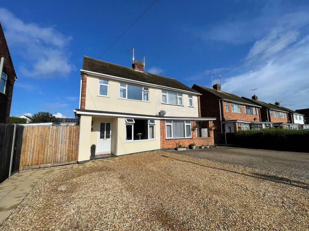 3 bed semi-detached house for sale in Granville Avenue, Northborough, Peterborough PE6, £239,995