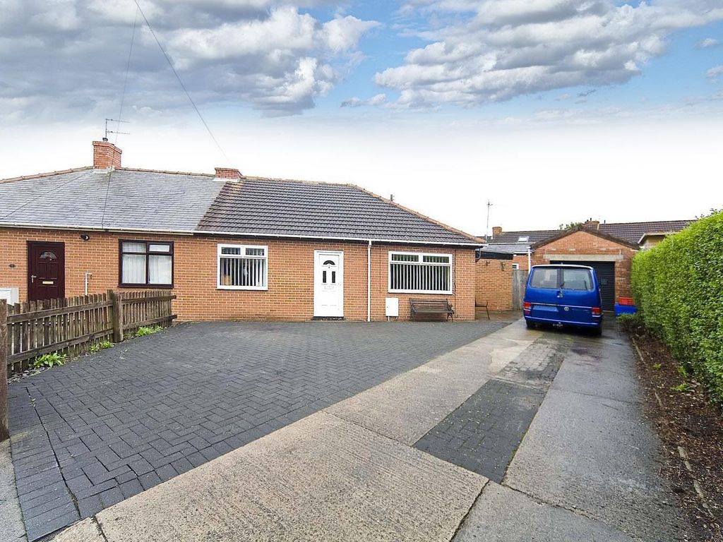 2 bed semi-detached bungalow for sale in Sycamore Avenue, Blackhall Colliery, Hartlepool TS27, £154,999