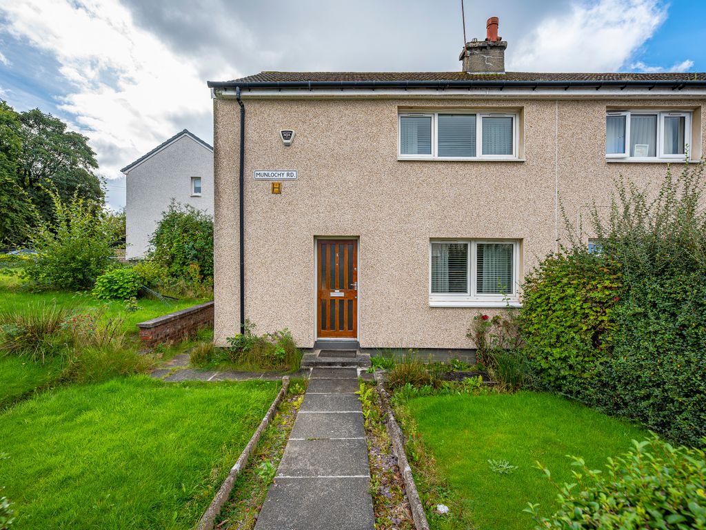 2 bed end terrace house for sale in Munlochy Road, Govan, Glasgow G51, £119,995