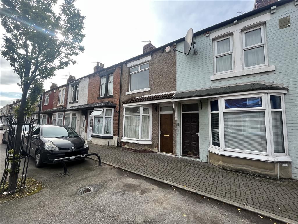 2 bed terraced house for sale in Warwick Street, Middlesbrough TS1, £48,000