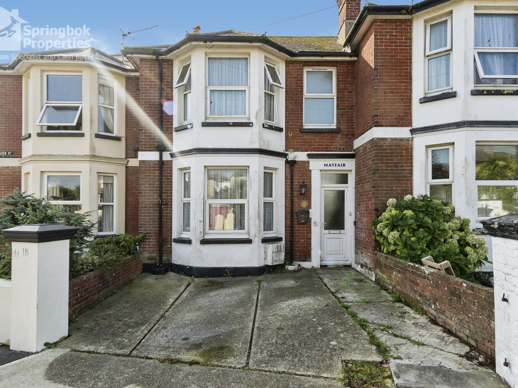 3 bed terraced house for sale in Leed Street, Sandown, Isle Of Wight PO36, £260,000