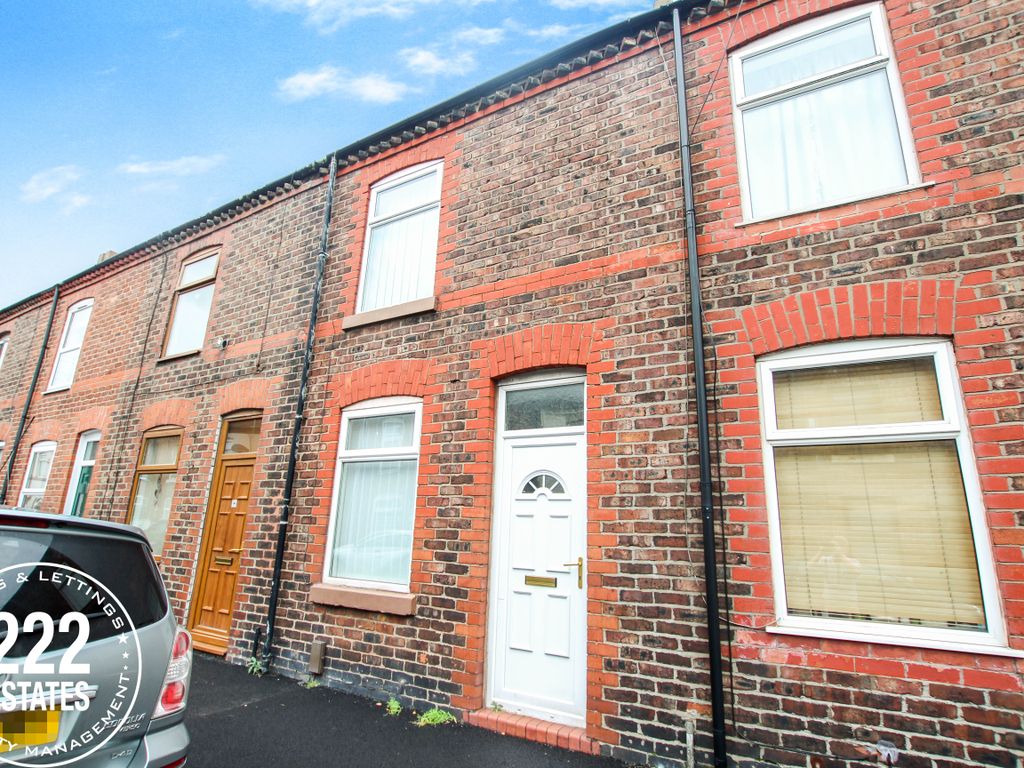 2 bed terraced house for sale in York Street, Latchford, Warrington WA4, £130,000