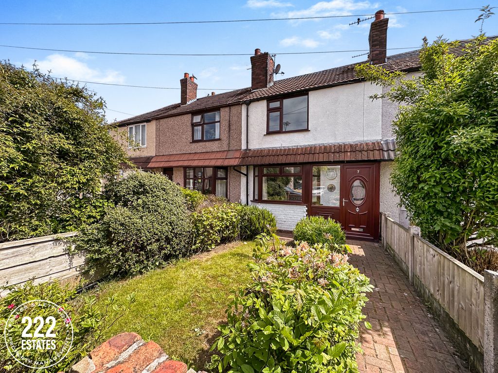 2 bed terraced house for sale in Burton Road, Warrington WA2, £145,000