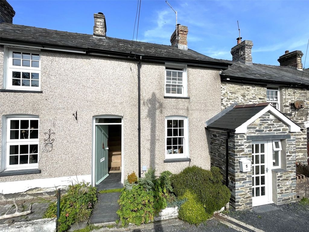 2 bed terraced house for sale in Cwrt, Pennal, Machynlleth, Gwynedd SY20, £138,000