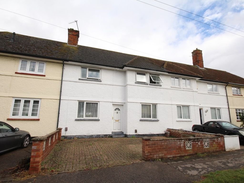 3 bed terraced house for sale in Hillbrow, Letchworth Garden City SG6, £295,000