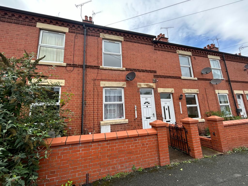 2 bed terraced house for sale in Dale Street, Wrexham LL13, £100,000